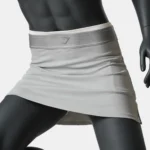 ست نیم تنه دامن زنانه کشاله دار جیم شارک - تصویر 8